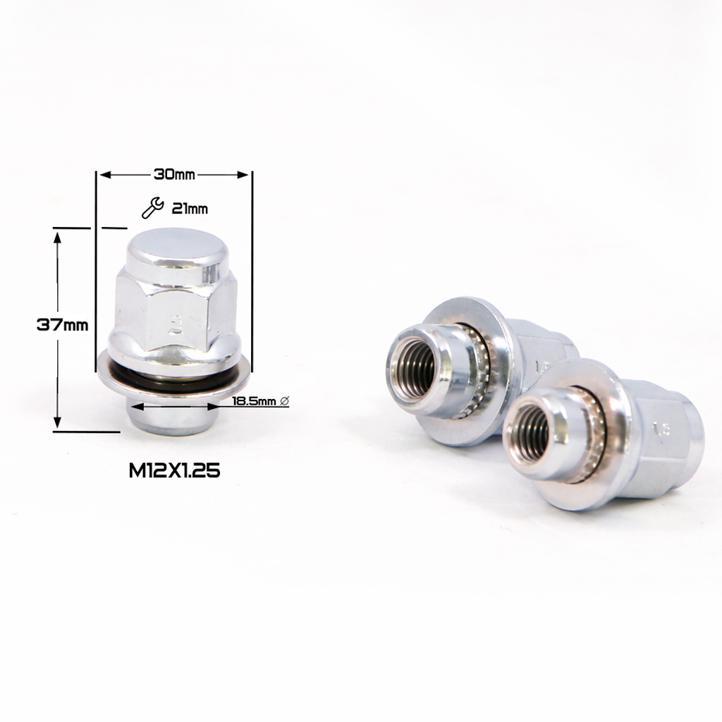 ГАЙКА ХРОМ ORIGINAL 121,25 (Nex 21) N043-B NISSAN