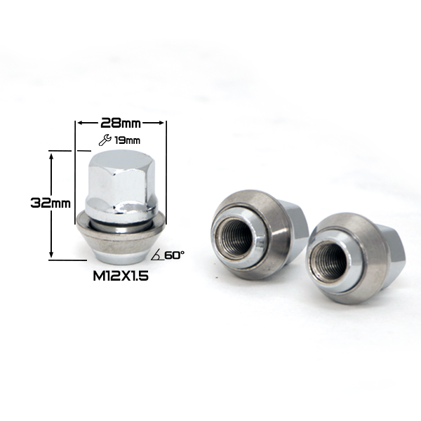 (17070)ГАЙКА ХРОМ FORD ORIGINAL М12X1,5 N044