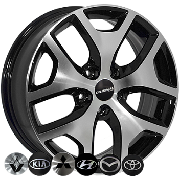 ZF-FE137 BMF R17*6.5J PCD5*114.3 ET40 DIA 67.1