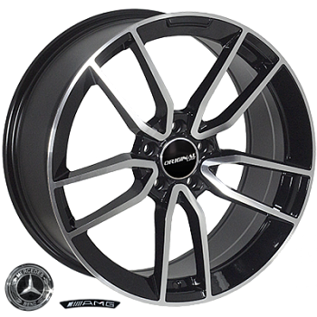 ZW-BK5461 BP R19*8.0J PCD5*112 ET45 DIA 66.6