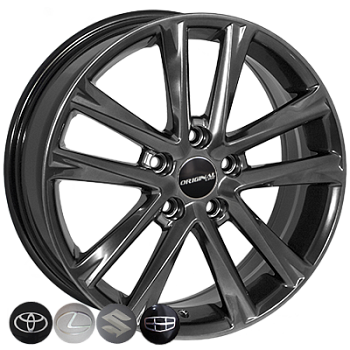 ZF-FR467 HB R17*6.5J PCD5*114.3 ET45 DIA 60.1