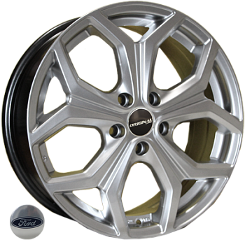 ZW-7426 HS R15*6.0J PCD5*108 ET52.5 DIA 63.4