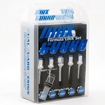 G08 CHROME BODY +BLUE CAP H=28 ( M12*1,5 )  (20+1) (ODO=20 19/21 NEX)