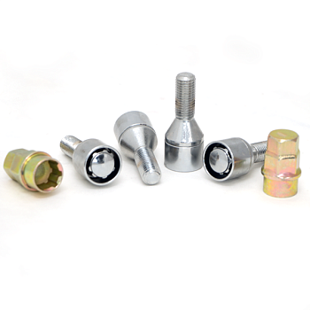 БОЛТ СЕКР. ( M14*1,5 ) H=27 (LB 008) (4+2 KEY) PLASTIC PACK    