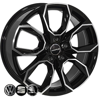 ZW-BK5278 BP R17*7.0J PCD5*112 ET40 DIA 57.1