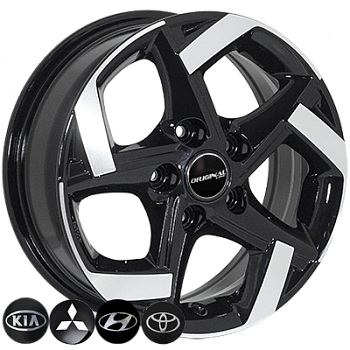 ZW-BKY0121 BP R15*6.0J PCD5*114.3 ET39 DIA 67.1