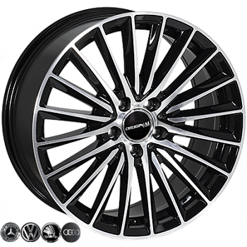 ZW-BK5909 BP R17*7.5J PCD5*112 ET40 DIA 66.6