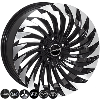 ZF-7247 BMF R17*7.0J PCD5*114.3 ET35 DIA 67.1