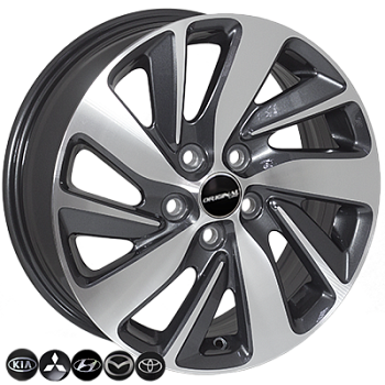 ZF-TL0011 GMF R17*6.5J PCD5*114.3 ET46 DIA 67.1