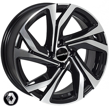 ZW-BK5762 BP R16*6.5J PCD4*100 ET37 DIA 60.1