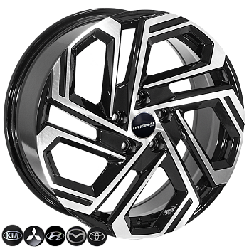 ZF-FBX345 BMF R18*7.5J PCD5*114.3 ET51 DIA 67.1