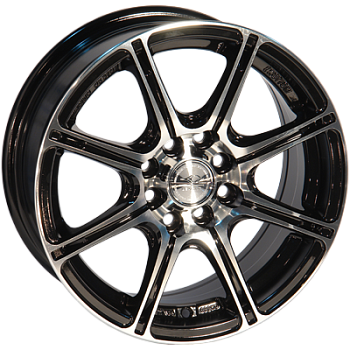 LG-268 FMBK R15*6.5J PCD8*98/114.3 ET40 DIA 73.1