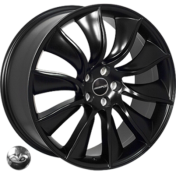 ZF-259 MattBLACK R21*9.5J PCD5*114.3 ET50 DIA 66.1