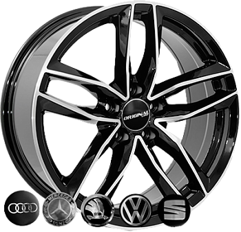 ZW-BK690 BP R20*9.0J PCD5*130 ET60 DIA 71.6