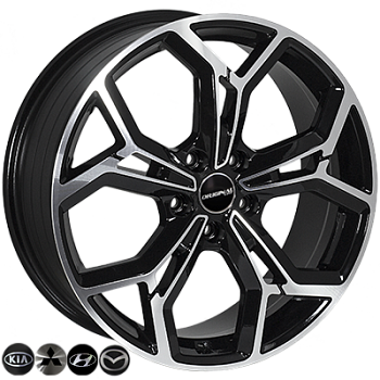 ZW-BK5963 BP R19*7.5J PCD5*114.3 ET50 DIA 67.1