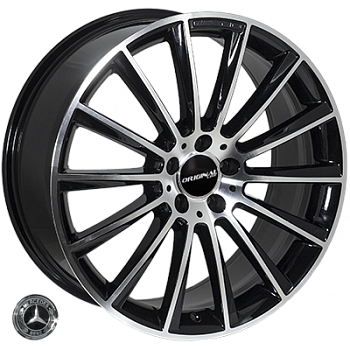 ZW-BK836 BP R20*9.5J PCD5*112 ET43.5 DIA 66.6