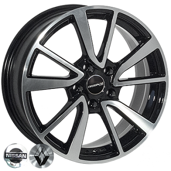 ZW-6344 BP R16*6.5J PCD5*114.3 ET40 DIA 66.1