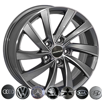 ZW-BK5290 GP R17*7.0J PCD5*112 ET45 DIA 57.1