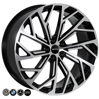 ZF-FBX169 BMF R18*8.0J PCD5*112 ET35 DIA 66.6