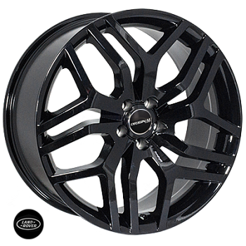 JH-A1180 BLACK R20*9.5J PCD5*120 ET45 DIA 72.6