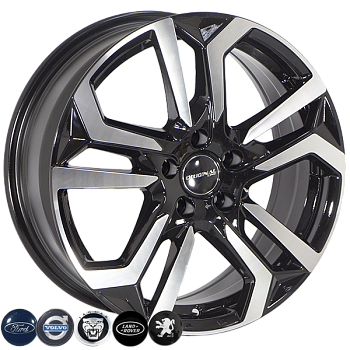 ZW-7838 BP R17*7.0J PCD5*108 ET45 DIA 65.1