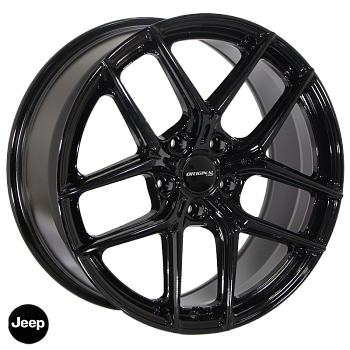 ZW-DA2884 BLK R20*9.0J PCD5*127 ET45 DIA 71.6