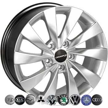 ZW-BK438 HS R15*6.5J PCD5*100 ET35 DIA 57.1