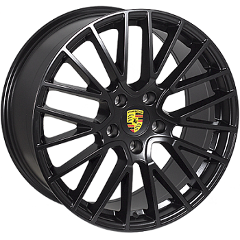 ZW-BK5351 MattBLACK R20*9.5J PCD5*130 ET47 DIA 71.6