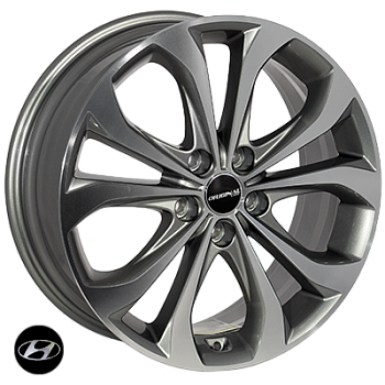 JH-HP459D MG R18*7.5J PCD5*114.3 ET48 DIA 67.1