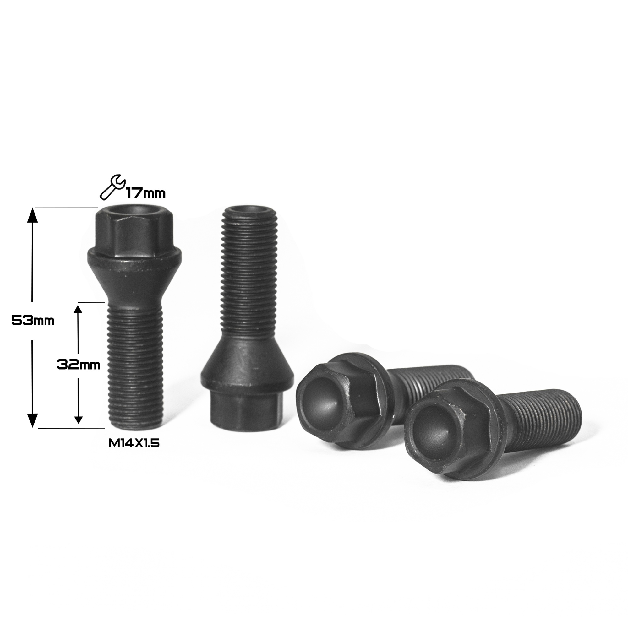 БОЛТ VAG BLACK М141,5 (3253 NEX 17)