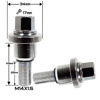 БОЛТ ХРОМ ORIGINAL 14*1,5 (26/71 NEX 17) LAND ROVER    