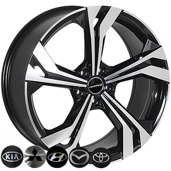 ZW-BK5873 BP R20*8.5J PCD5*114.3 ET40 DIA 67.1