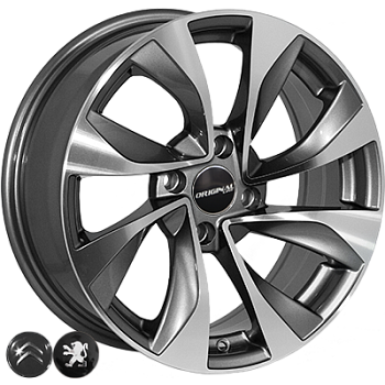 ALLANTE-5070 GMF R16*6.5J PCD4*108 ET17 DIA 65.1