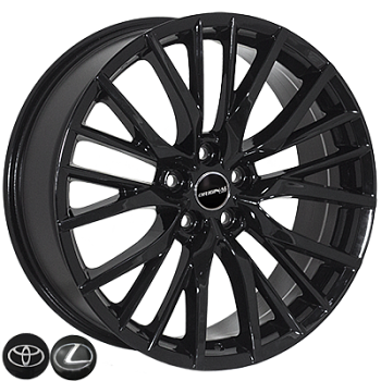 ZW-BK5316 BLACK R20*8.0J PCD5*114.3 ET30 DIA 60.1
