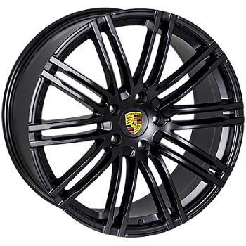 JH-A1222 MattBLACK R20*9.0J PCD5*130 ET50 DIA 71.6