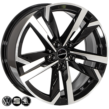 ZF-FBX254 BMF R19*8.0J PCD5*112 ET42 DIA 57.1