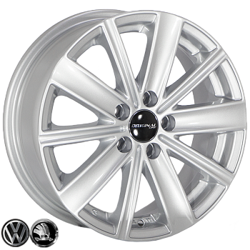 ZW-7315 SIL R15*6.0J PCD5*100 ET35 DIA 57.1