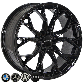 ZW-YA5640 BLK R18*8.0J PCD5*112 ET25 DIA 66.6