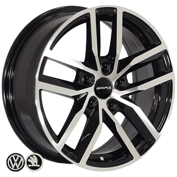 ZW-6314 BP R15*6.0J PCD5*100 ET38 DIA 57.1