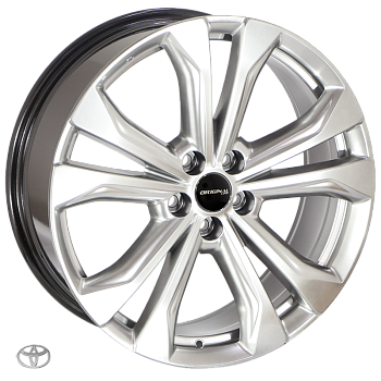 ZF-FBX371 HB R20*7.5J PCD5*114.3 ET40 DIA 60.1