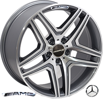 ZW-BK206(5925) GP R20*9.0J PCD5*112 ET48 DIA 66.6