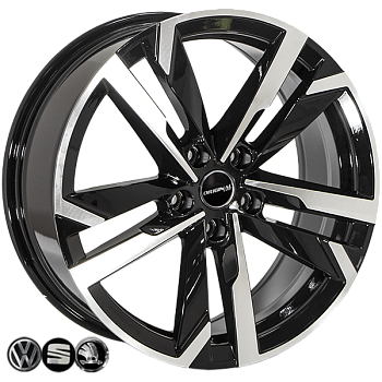 ZF-FBX254 BMF R18*7.5J PCD5*112 ET40 DIA 57.1