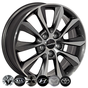 ZF-TL0176 GMF R17*6.5J PCD5*114.3 ET46 DIA 67.1