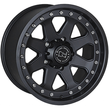 ZF-TL8066 MattBLACK R18*9.0J PCD5*127 ET-12 DIA 71.6