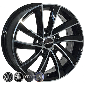 ZW-BK5290 BP R17*7.0J PCD5*112 ET40 DIA 57.1
