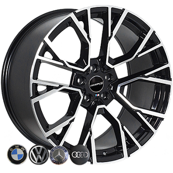 ZW-BK5769 BP R20*9.0J PCD5*112 ET35 DIA 66.6