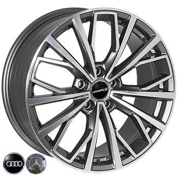 ZF-FE186 GMF R17*7.0J PCD5*112 ET42 DIA 66.6