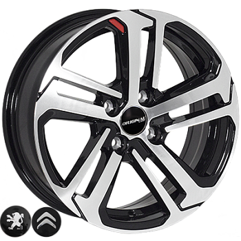 ZW-BK5447 MB R16*6.5J PCD4*108 ET20 DIA 65.1