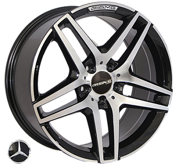 ZW-BK967 BP R20*9.5J PCD5*112 ET35 DIA 66.6