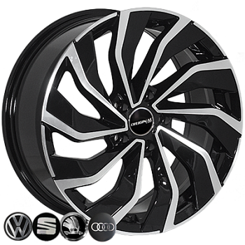 ZW-BK5780 MB R17*7.5J PCD5*112 ET40 DIA 57.1